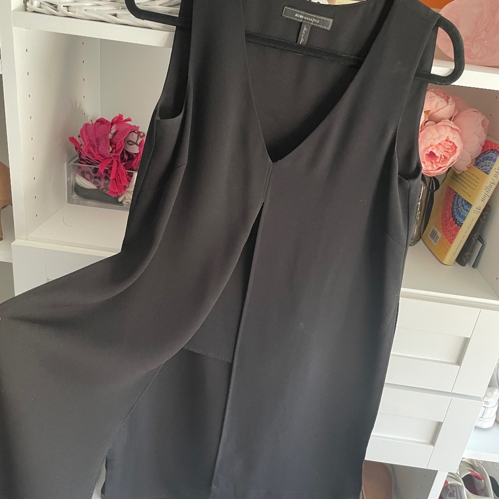 Shirt dress by BCBG in silk